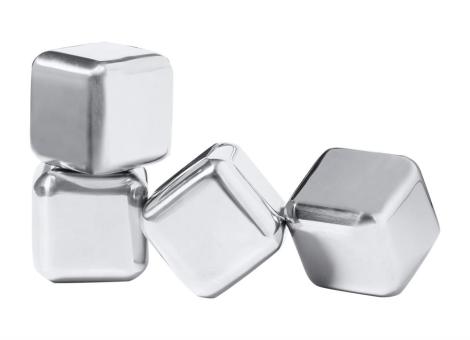 Arran Eiswürfel-Set Silber