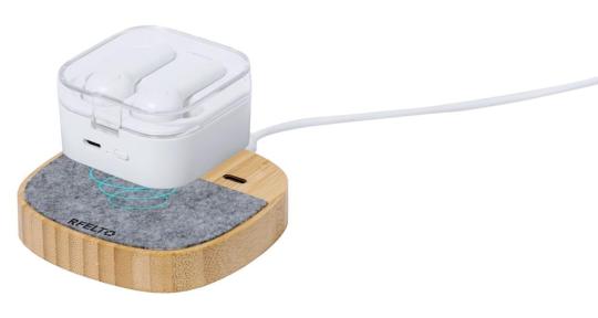 Mekens wireless charger Dark grey