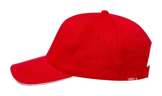 Sandrok RPET baseball cap Red