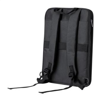 Noria Ausziehbarer RPET Rucksack Schwarz