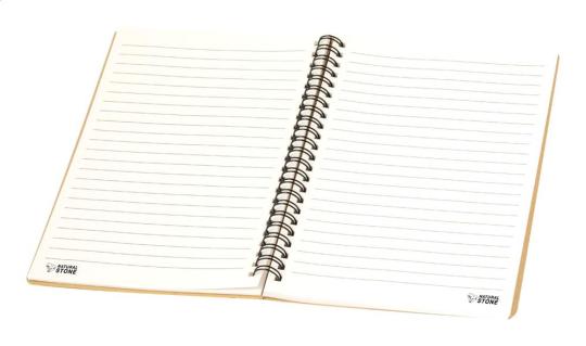 Revia Steinpapier-Notizbuch Natur