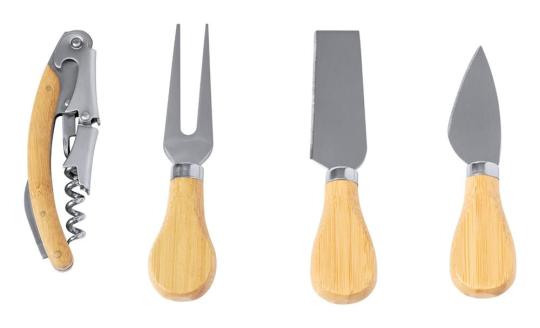 Sondrex wine and cheese knife set Nature