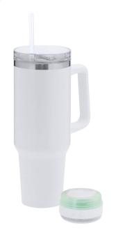 Frana thermo mug with speaker White