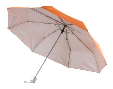 Susan umbrella, silver Silver, orange