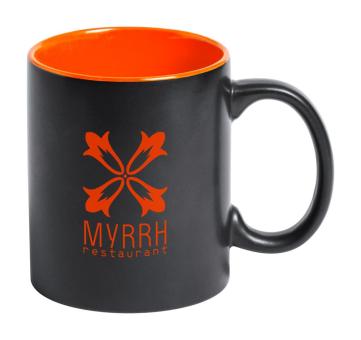 Bafy mug Black orange