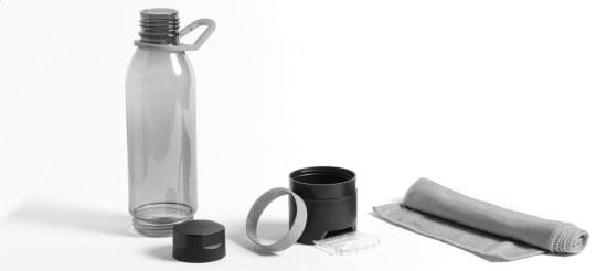 Frano sport bottle Ash grey