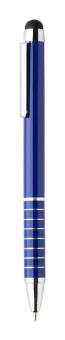 Gambit Touchpen mit Kugelschreiber Blau