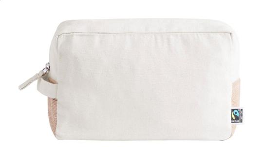 Ferbax Fairtrade Kosmetiktasche Natur