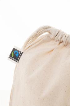 Ferdraw Fairtrade drawstring bag Nature