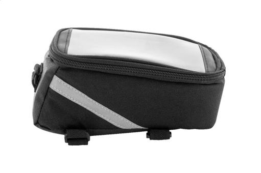 Velofon RPET-Fahrrad-Handyhaltertasche Schwarz