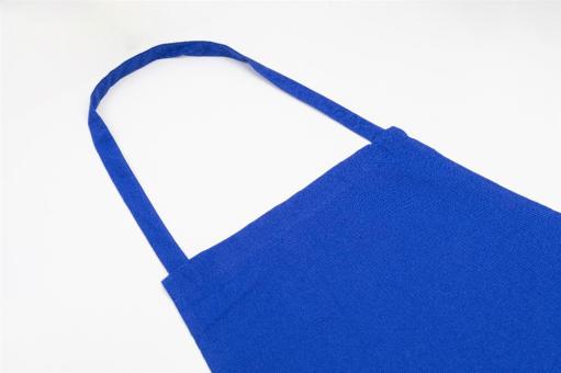 Commis Baumwollschürze Blau