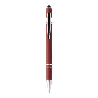 Tonnel Soft touch ballpoint pen Purple/red