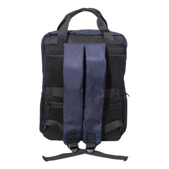 Westing Rucksack aus Twill, RPET Dunkelblau