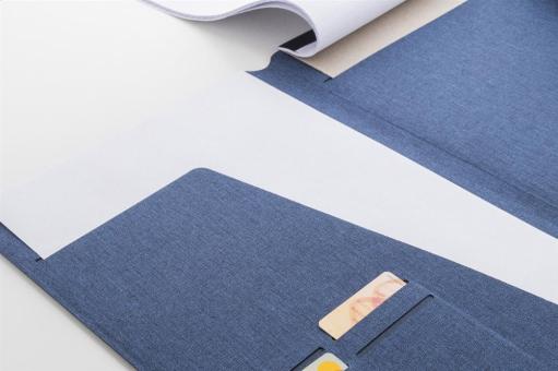 Wapudo A4 Dokumentenmappe RPET Blau