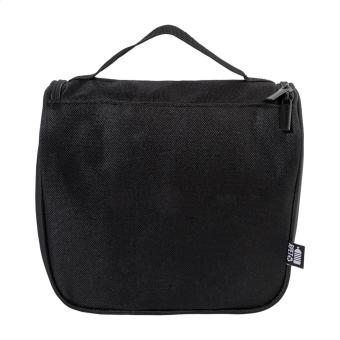 Susity RPET Kosmetiktasche zum Hängen Schwarz