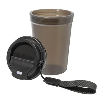 Frobbu Reisebecher Schwarz