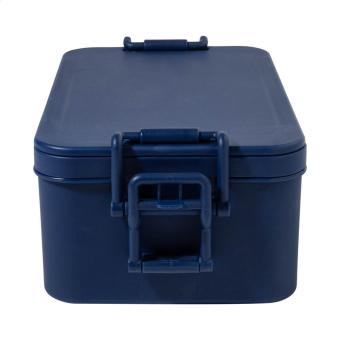 Duplox stackable lunch box Dark blue