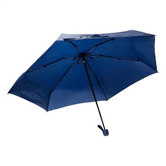Fractus Mini-Taschenschirm aus RPET Dunkelblau