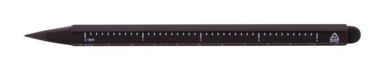 Ruloid inkless pen with ruler Black