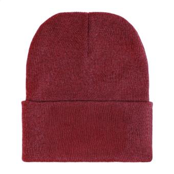 Patchie Wintermütze Burgund