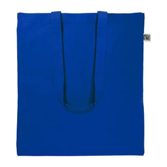 Fershop Hue Fairtrade shopping bag Aztec blue