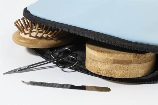 Pluum RPU Kosmetiktasche Hellblau