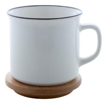 Cybele Porzellan-Tasse Weiß