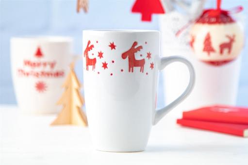 Lempaa porcelain Christmas mug White