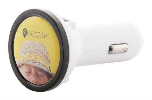BiPower USB car charger White