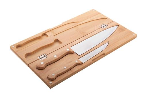 Sanjo bamboo knife set Nature