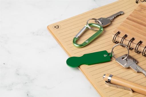 RaluCart Schlüsselanhänger mit Einkaufswagenlöser Grün