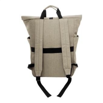 Rebyss Roll Recycelten Canvas Rucksack Beige