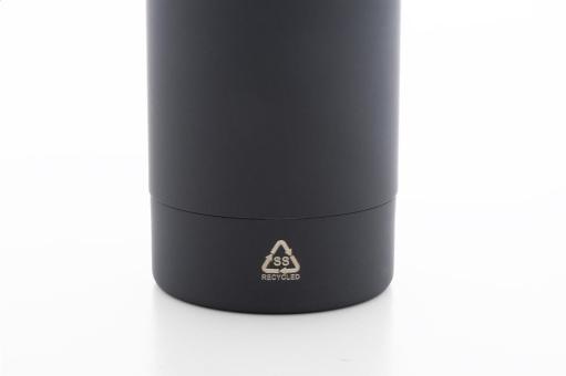 Rubbar recycled stainless steel bottle Convoy grey
