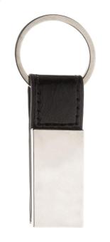 Pukke keyring Silver/black