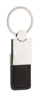 Rokke keyring Silver/black