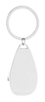Kapka bottle opener keyring Silver