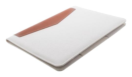 Carbasa A4 Dokumentenmappe aus recyceltem Canvas Natur