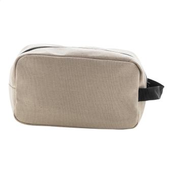 Rebyss Beauty recycled canvas cosmetic bag Fawn
