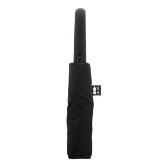 Carabell RPET Taschenschirm Schwarz