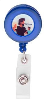 Slope badge holder Aztec blue