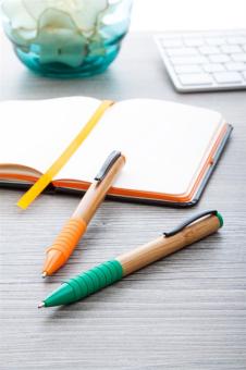 Bripp bamboo ballpoint pen Nature orange