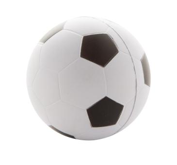 Kick Antistress-Ball Schwarz/weiss
