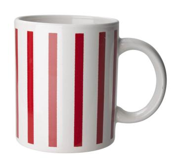 Art mug set Red/white