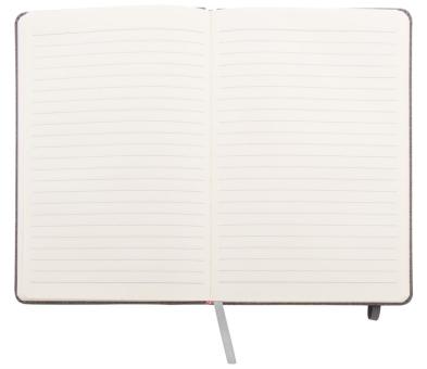 Gabbro A5 Notizbuch Grau