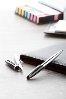 Station pen set Silver/black