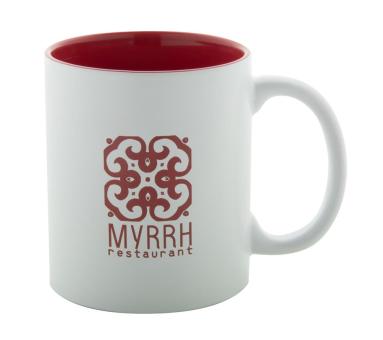 Revery mug White/red