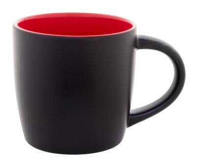 Sculptus Tasse Rot/schwarz
