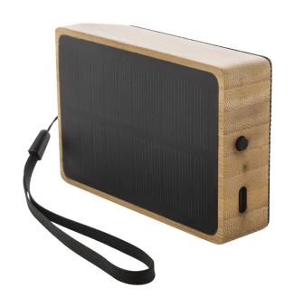 SolBeat Kabelloser Solarlautsprecher, natur Natur,schwarz