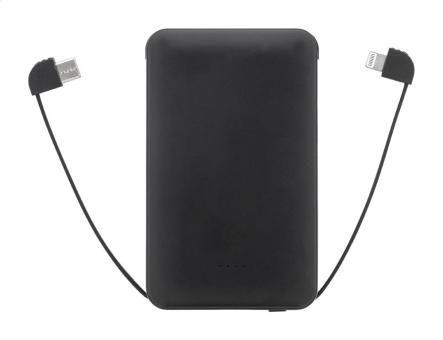 Slimbank Powerbank RABS Schwarz