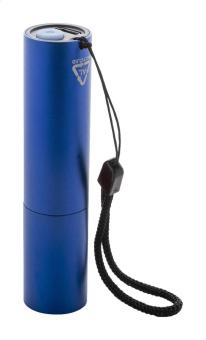 Chargelight Tone wiederaufladbare Taschenlampe aus recyceltem Aluminium Blau